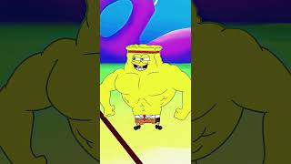 SpongeBob's Record Breaking Jump! 🏃‍♂️ Distance Challenge Parody #SpongeBob #BuffSpongeBob