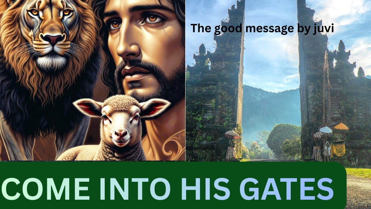 COME TO HIS GATE.. .
