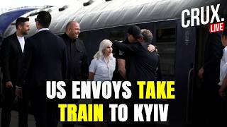 LIVE | US Envoys Witkoff and Kushner Arrive By Train in Kyiv After Putin Bombs Ukraine Airports