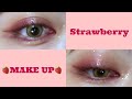⌜MAKE VLOG⌟ いちごメイク｜Red Strawberry MAKE UP