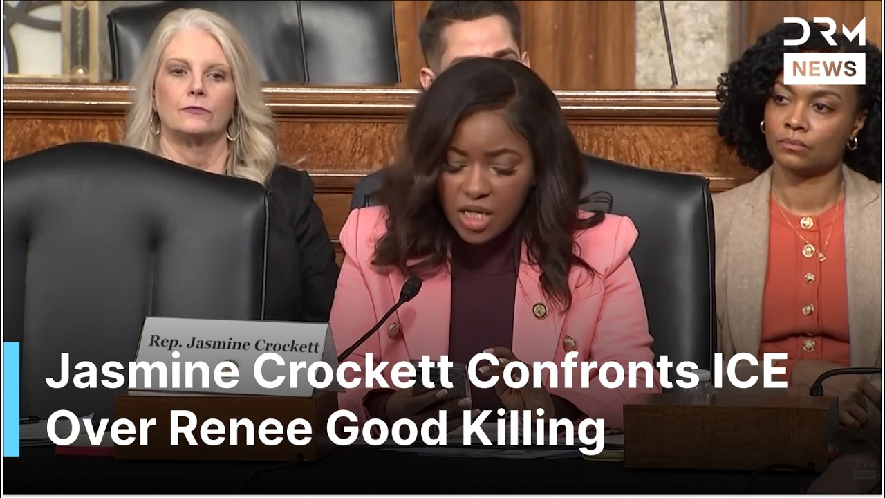“Lawless Regime”, Jasmine Crockett Confronts ICE Over Renee Good Killing in Explosive Hearing | AC1G