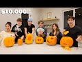 Pumpkin Carving CHALLENGE for $10,000!!