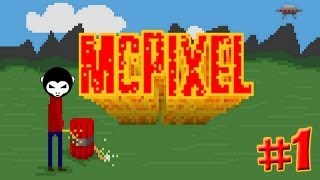 Let's Play McPixel - Part 1 - Save the world