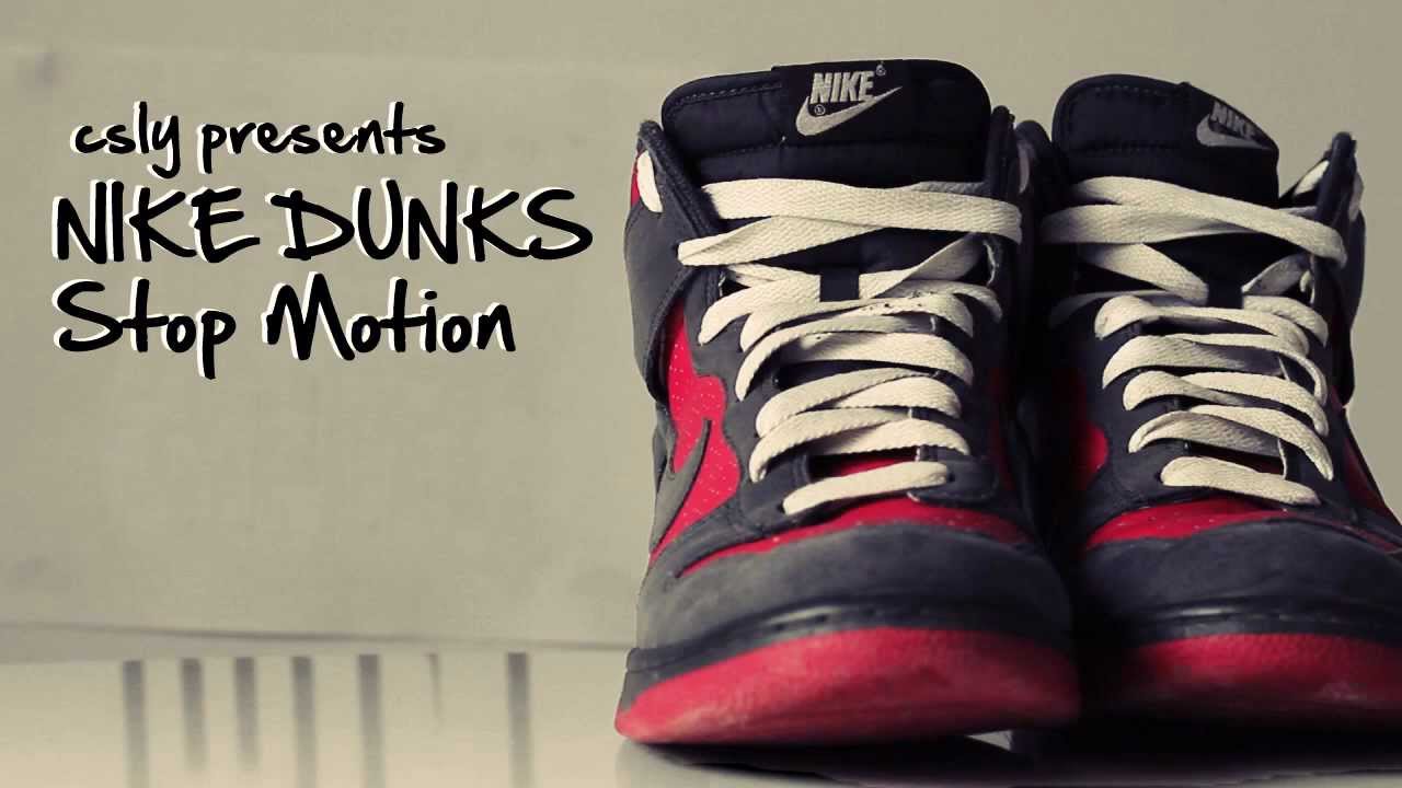 Nike Dunks Stop Motion - YouTube