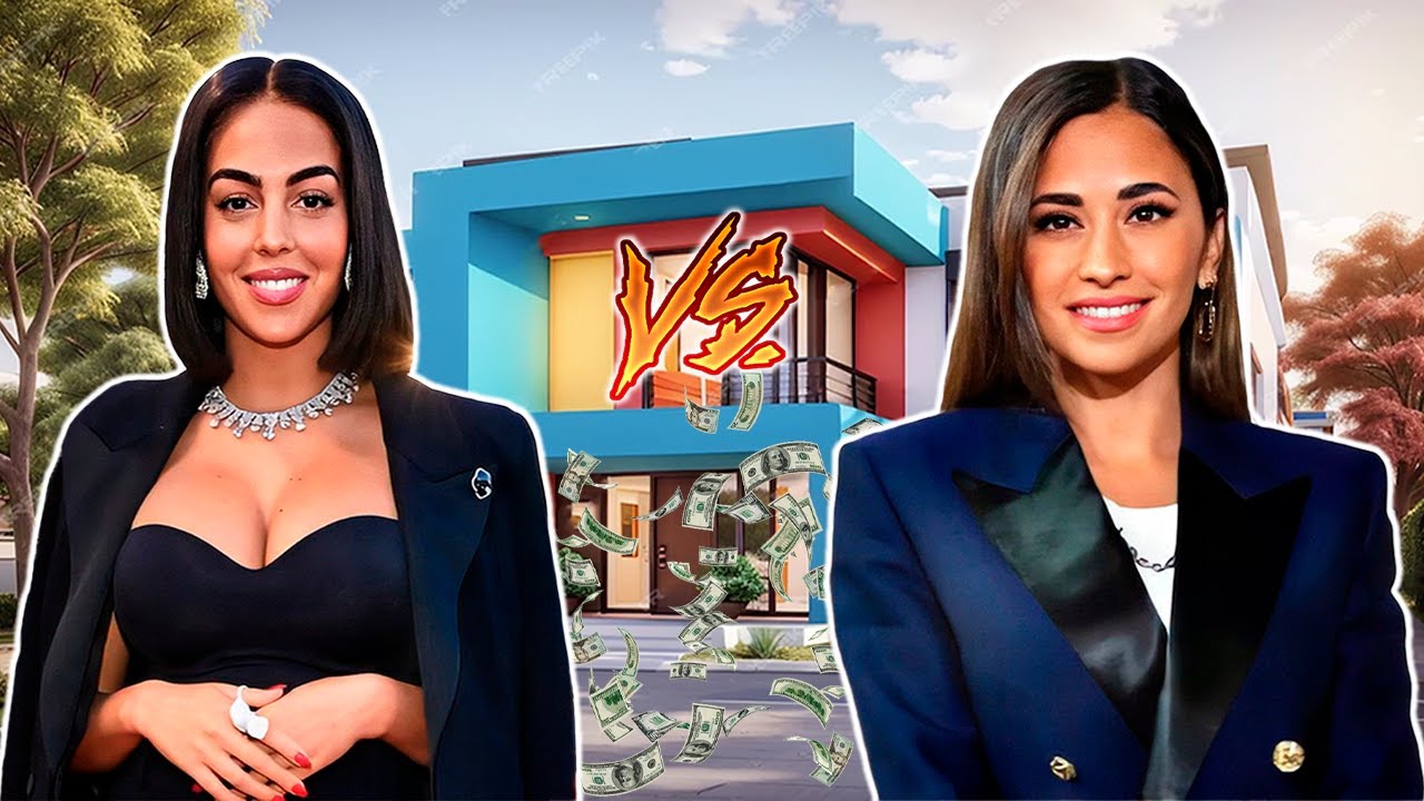 ¿Quién es la más rica, Georgina Rodríguez o Antonela Roccuzzo? - YouTube