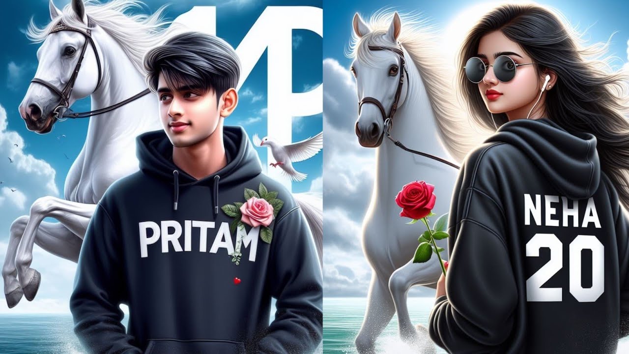Create 3D AI Image editing🔥 | HORSE Ai Image editing tshirt name photo editing |Technical praj bhai
