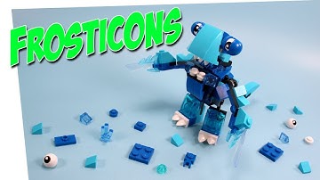Lego Mixels Series 2 Blue Frosticons Slumbo Lunk & Flurr Opening