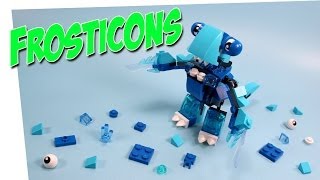 Lego Mixels Series 2 Blue Frosticons Slumbo Lunk & Flurr Opening