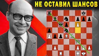 ЭТА АТАКА НЕ ОСТАВИЛА ШАНСОВ ПРОТИВНИКУ! Партия Бронштейн — Трифунович