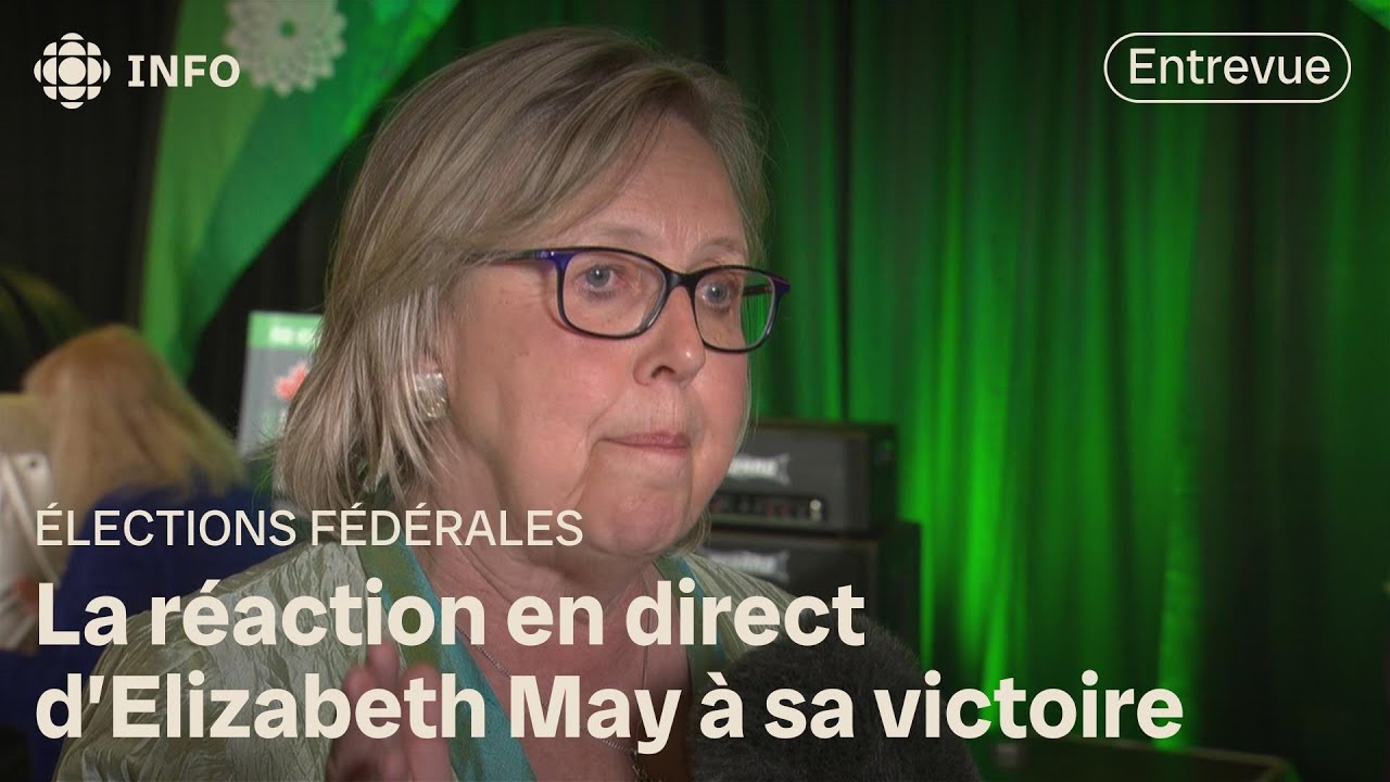 Entrevue avec Elizabeth May, qui vient d'être réélue | Élections Canada ...
