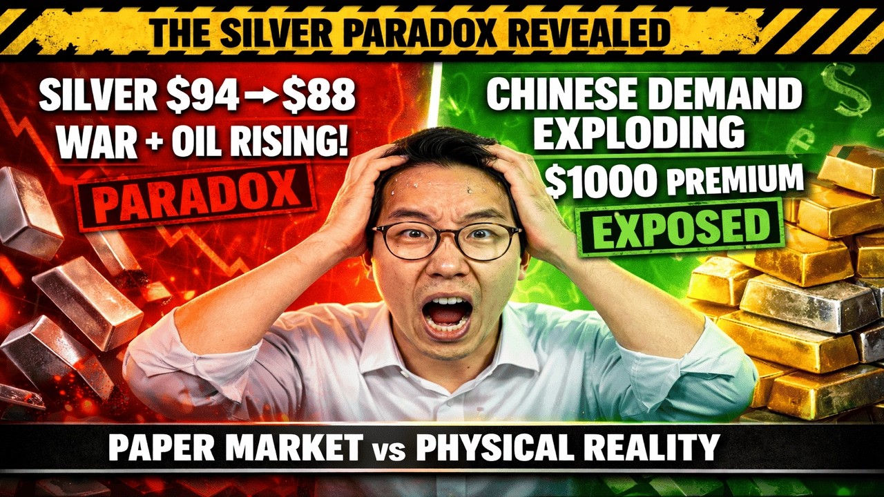 The Silver Paradox: War & Demand Rising, Price Falling – Here's Why