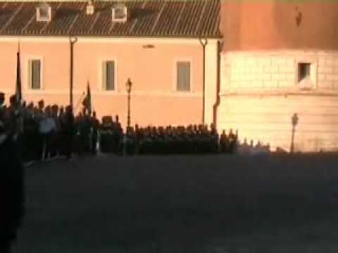 CAMBIO DELLA GUARDIA AL QUIRINALE.wmv