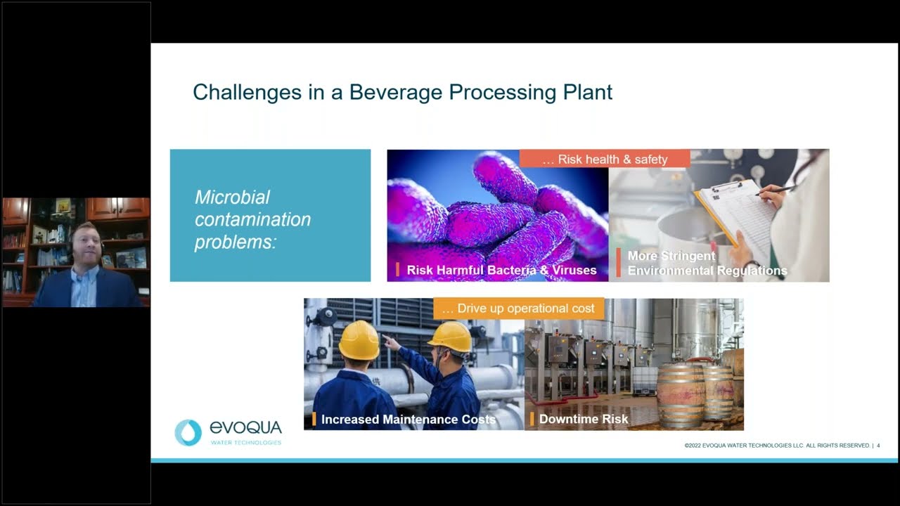evoqua water technologies  Update 2022  Beverage Webinar Series Part 3: Ozone for Effective Disinfection \u0026 Sanitization