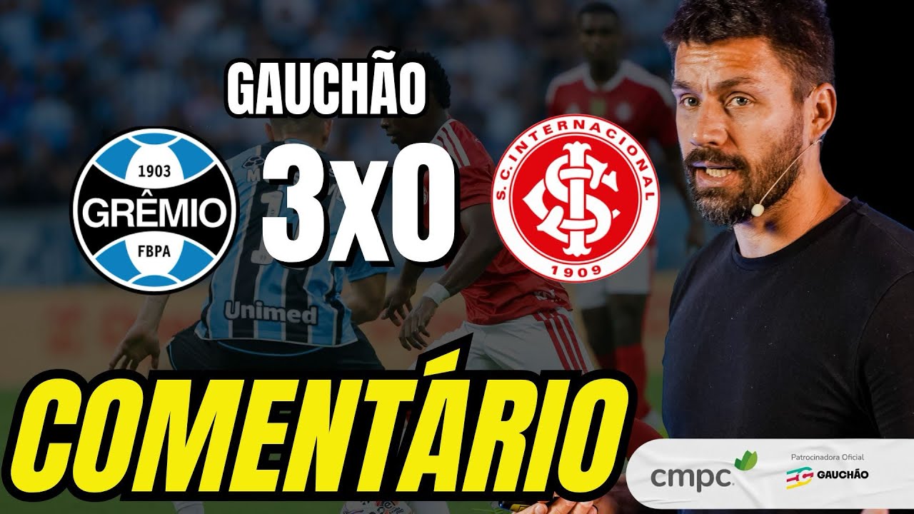 SOBIS ANALISA GRÊMIO 3 x 0 INTER - GAUCHÃO  