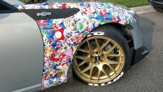 GT86 gets Fenders Sticker Bombed!!!  JDM as Fck!!.