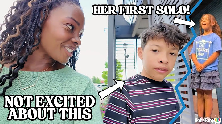 HE'S NOT EXCITED ABOUT THIS + HER FIRST SOLO!