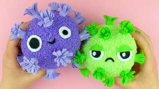 DIY Coronavirus Plushie | Things to do when you’re BORED AT HOME
