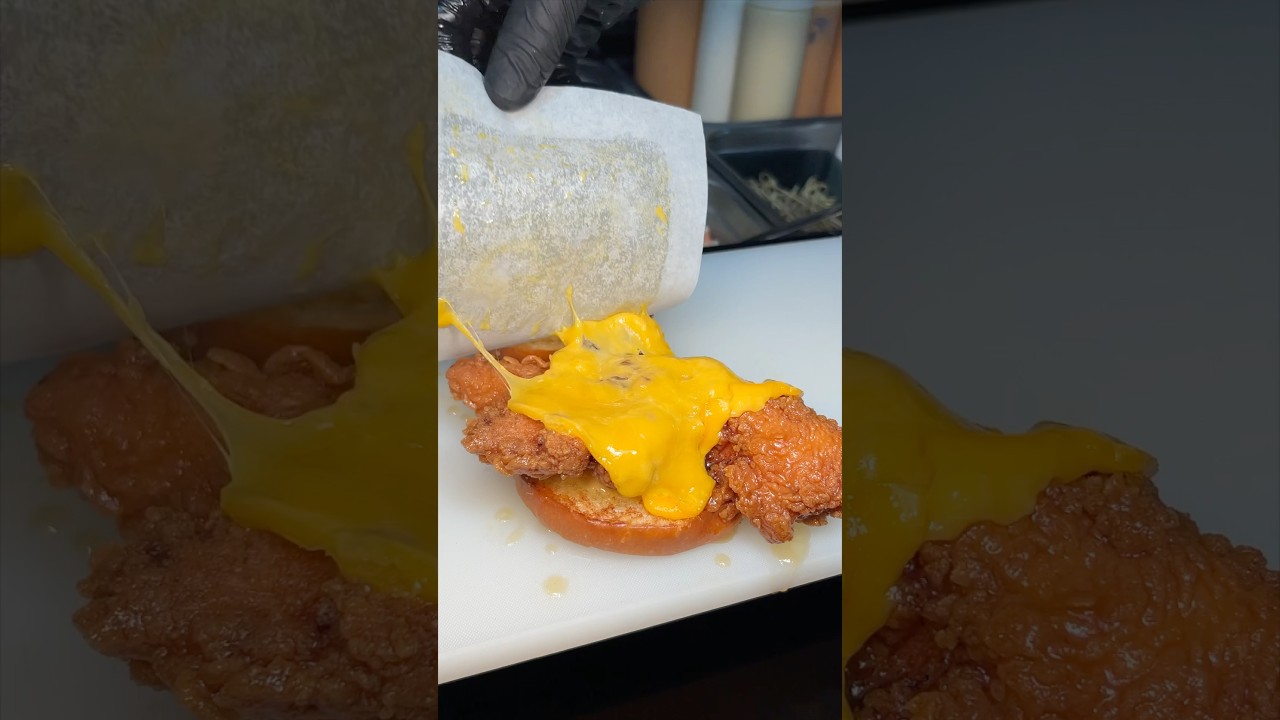 Going ALL OUT with Hot Chicken & Smash Burgers at Zalim in NJ is a MUST! 🔥🤤 #DEVOURPOWER