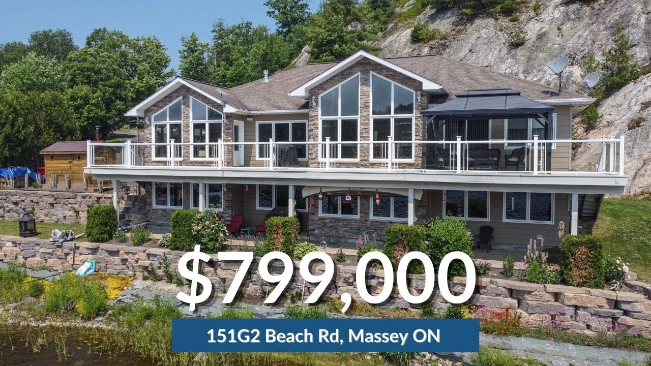 *SOLD* Inside a Stunning 799,000 Waterfront Retreat in Massey YouTube