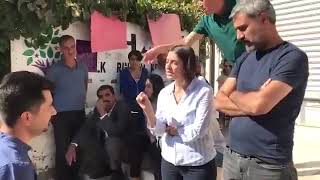 HDP'li Milletvekili Görevini Yapan Polisi Böyle Tehdit Etti! Resimi