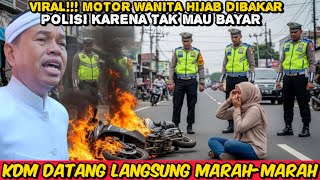 Download Lagu VIRAL‼️MOTOR WANITA HIJAB DIBAKAR POLISI KARENA TAK MAU BAYAR, KDM DATANG LANGSUNG MARAH-MARAH😱😱😱 MP3
