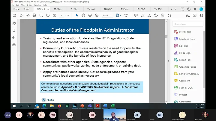 2022 NFIP Webinars: Substantial Damage Estimator S...