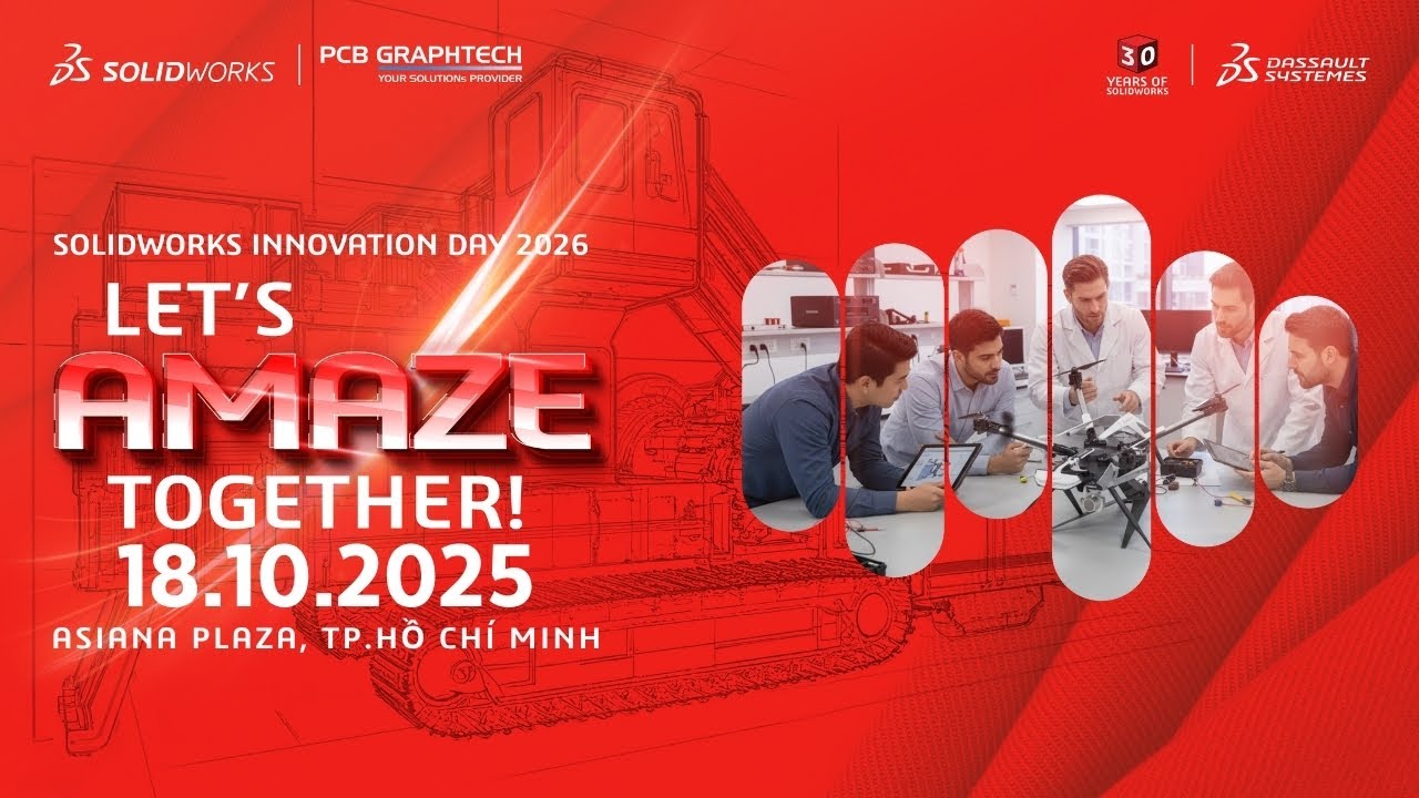 RECORD: Có gì mới trong SOLIDWORKS 2026? | PCB GRAPHTECH VIETNAM - YouTube