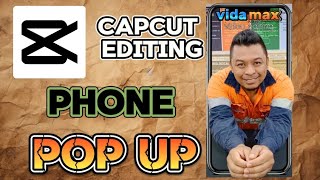 CAPCUT Phone Editing Tutorial | Paano magpalusot sa screen ng phone