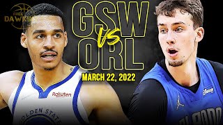 Golden State Warriors vs Orlando Magic Full Game Highlights | March 22, 2022 | FreeDawkins