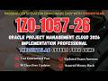 Pass 1Z0-1057-26 Exam Dumps Oracle Project Management Cloud 2026 Implementation Professional