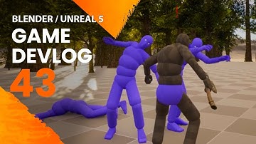 Devlog 43 - Opening Crates, Combat and Procedural Buildings with Geometry Nodes