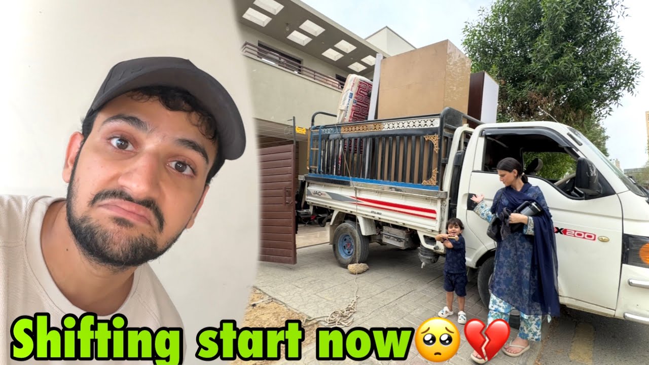 Final ghar ki shifting shoro hogai 💔🥺 | day 01