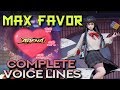 HIGANBANA MAX FAVOR + School Skin Voice Lines | Onmyoji Arena