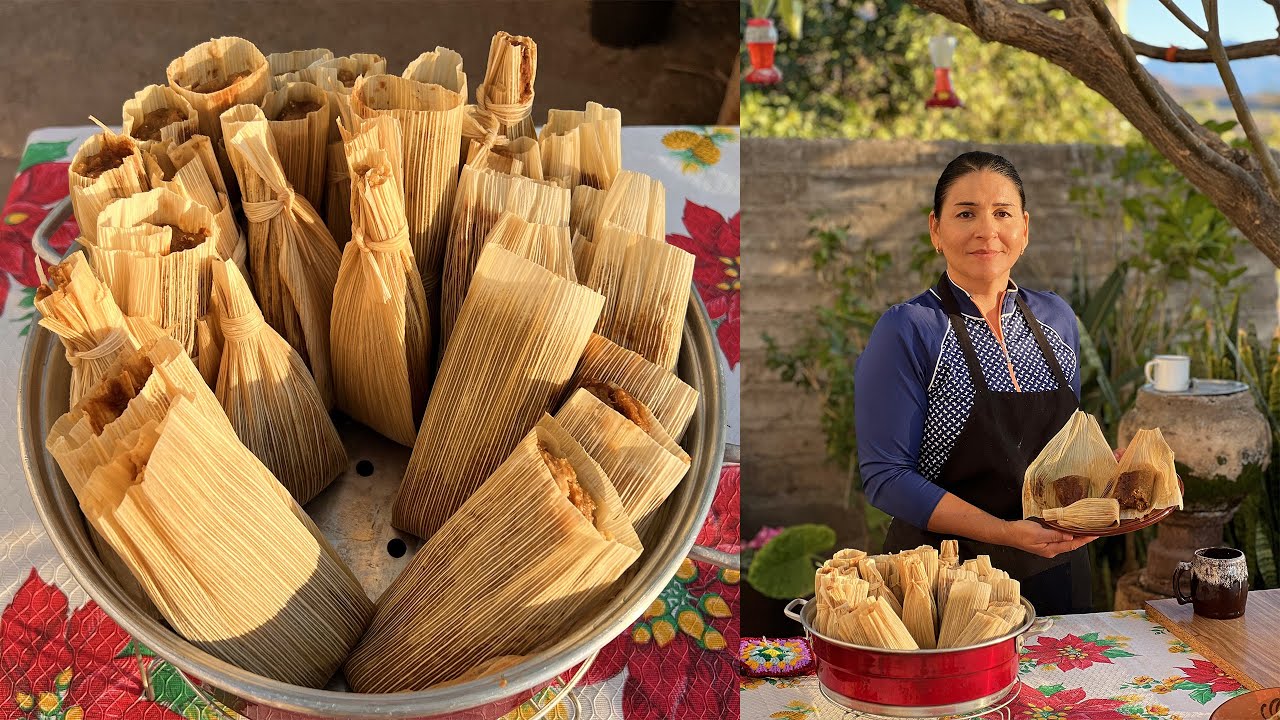 Tamales Dulces de Frijol Típicos de Sonora - La Herencia de las Viudas