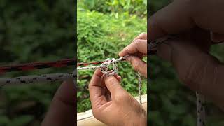 EPIC Survival Knot + Master Rope Skills Today Don't scroll #CampingLife #KnotTying #OutdoorSkills