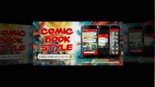Comic Book Style GO SMS Pro Theme screenshot 5