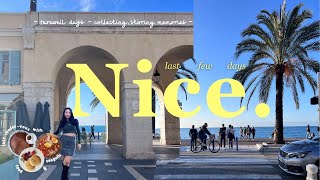 last days in Nice ~ farewell, storing memories, south of france vlog ~