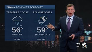 WPTV First Alert Weather Forecast for Night of Wednesday, Jan. 14, 2026