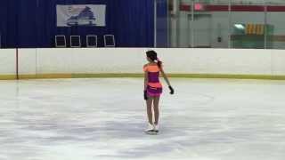 2014 eastern sectional figure skating championships intermediate ladies fs 05   Ashley Lam