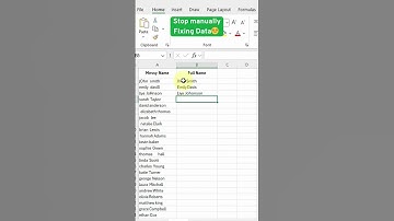 Use Excel’s TRIM and PROPER formulas to clean and format your text perfectly! #ithunar #it_hunar