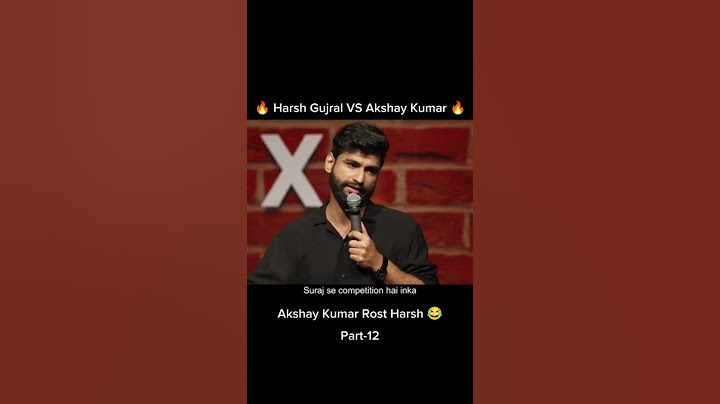 Akshay Kumar x Harsh Gujral | Roast Standup Comedy