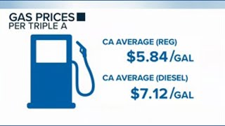 California fuel prices surge again as war pushes gas to $5.84 a gallon