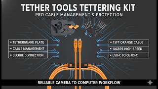 Tether Tools Port Protection &amp; USB‑C 10G Cable Review — Pro Tethering Setup!