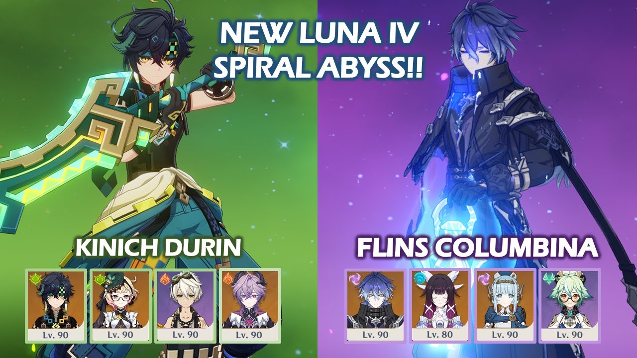 New Spiral Abyss 6.3 | Kinich Burning & Flins Columbina | Genshin Impact
