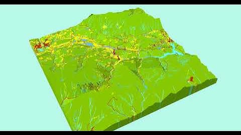 3D Map with animation through ArcScene