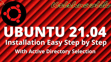 Ubuntu 21.04 Installation step by step in easy way