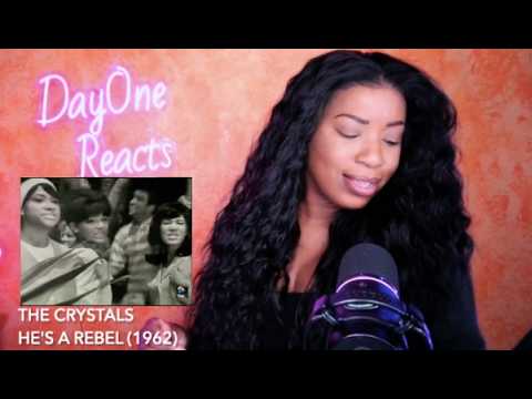 The Crystals - He's A Rebel (1962) Girl Groups 60s | DayOne Reacts