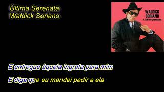 Vídeo de Minha Última Serenata