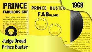 Prince Buster  Judge Dread prince Buster  Fabulous Greatest Hits  Album 1968
