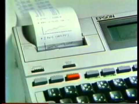 エプソン　ハンドヘルドコンピュータ　HC-20